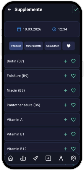 supplement tracker zielfit