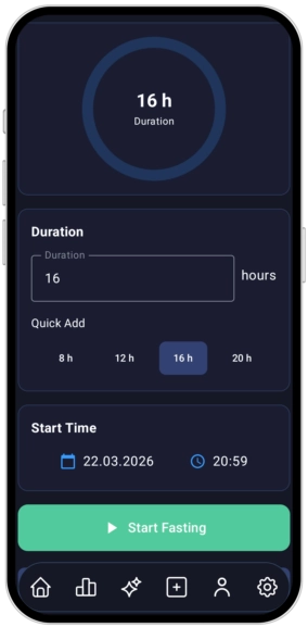 App de ayuno Zielfit