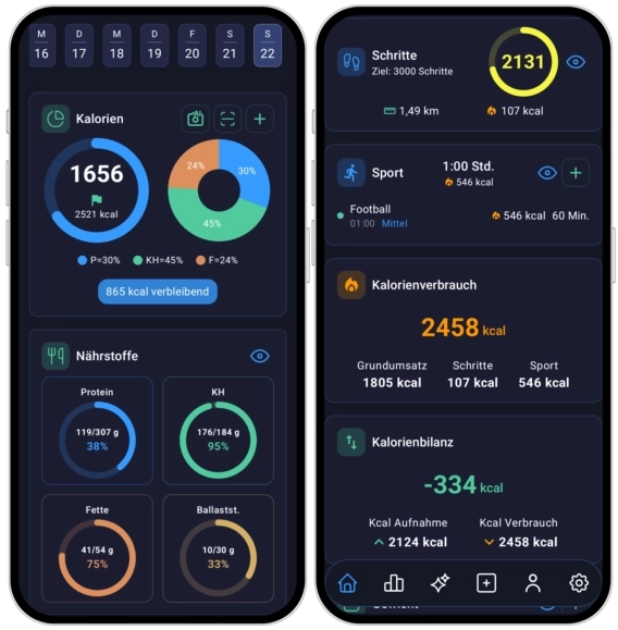 fitnesstracker app zielfit